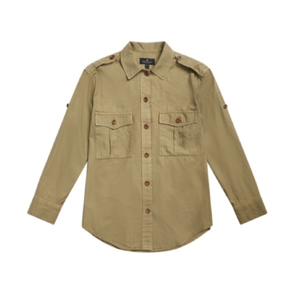 Belstaff - Indra Shirt Military Olive - Size 8